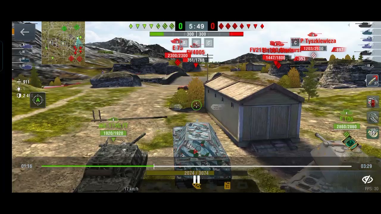 Maus tir X WOT Blitz