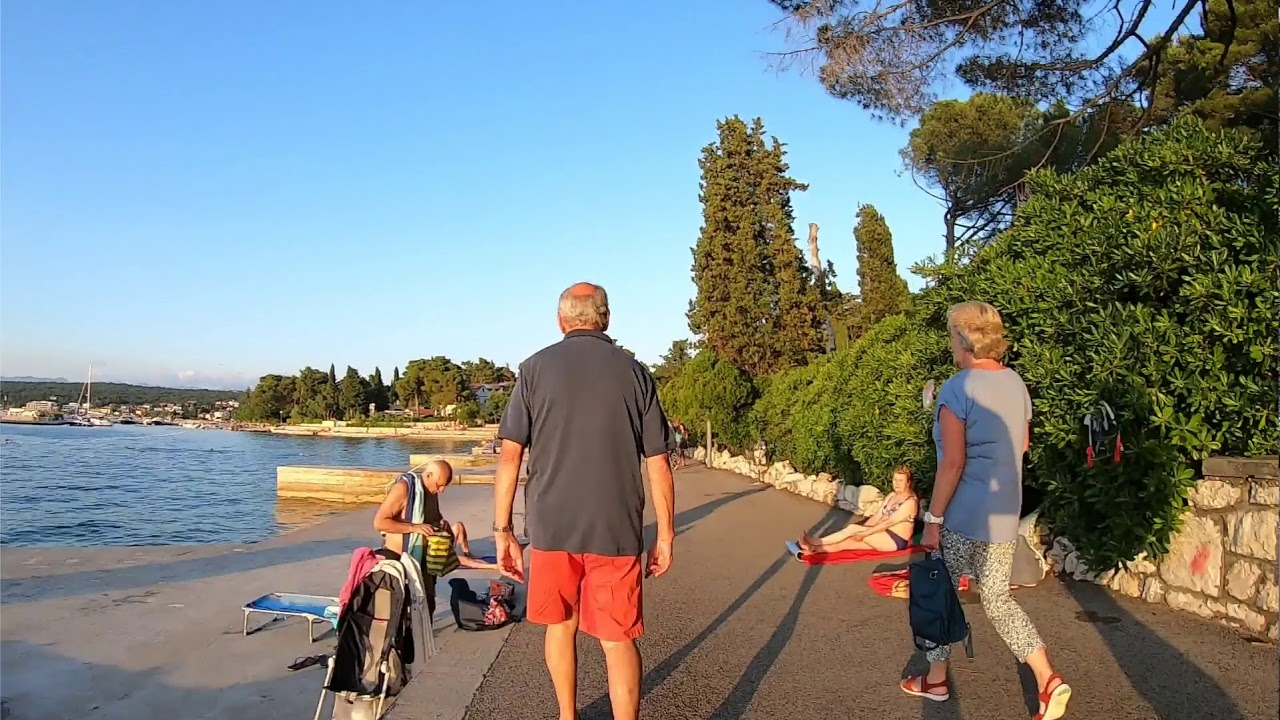 The road near the sea: Vantačići - Malinska, Croatia