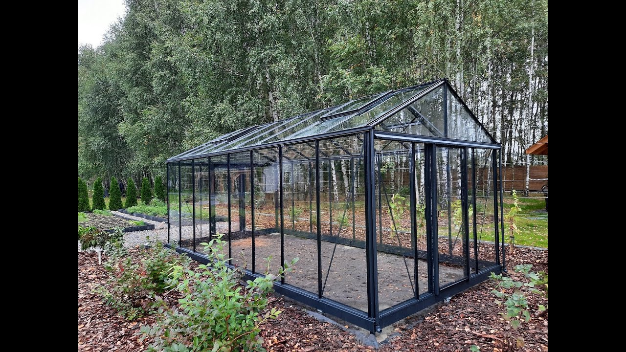 Montaż szklarni ogrodowej Euro Maxi 309cm x 604cm