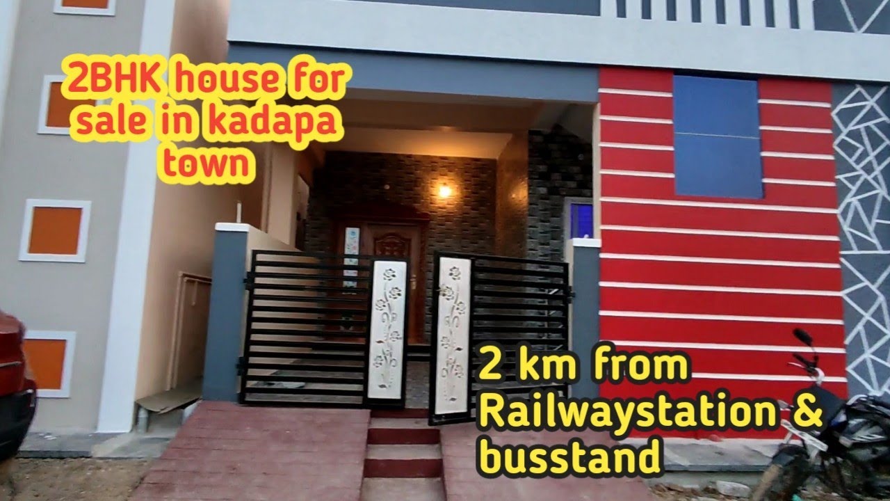 2BKH house for sale in kadapa town/just 2 km from Railwaystation & busstand