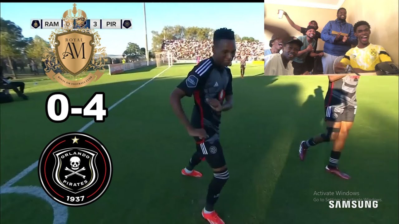 Royal AM vs Orlando Pirates | All Goals | Extended Highlights | DSTV Premeirship