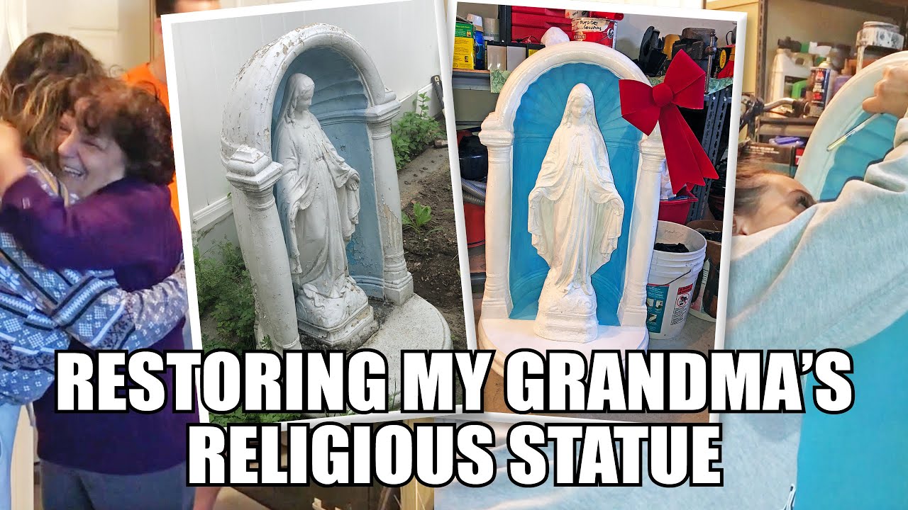 RESTORING MY GRANDMOTHER'S RELIGIOUS STATUE