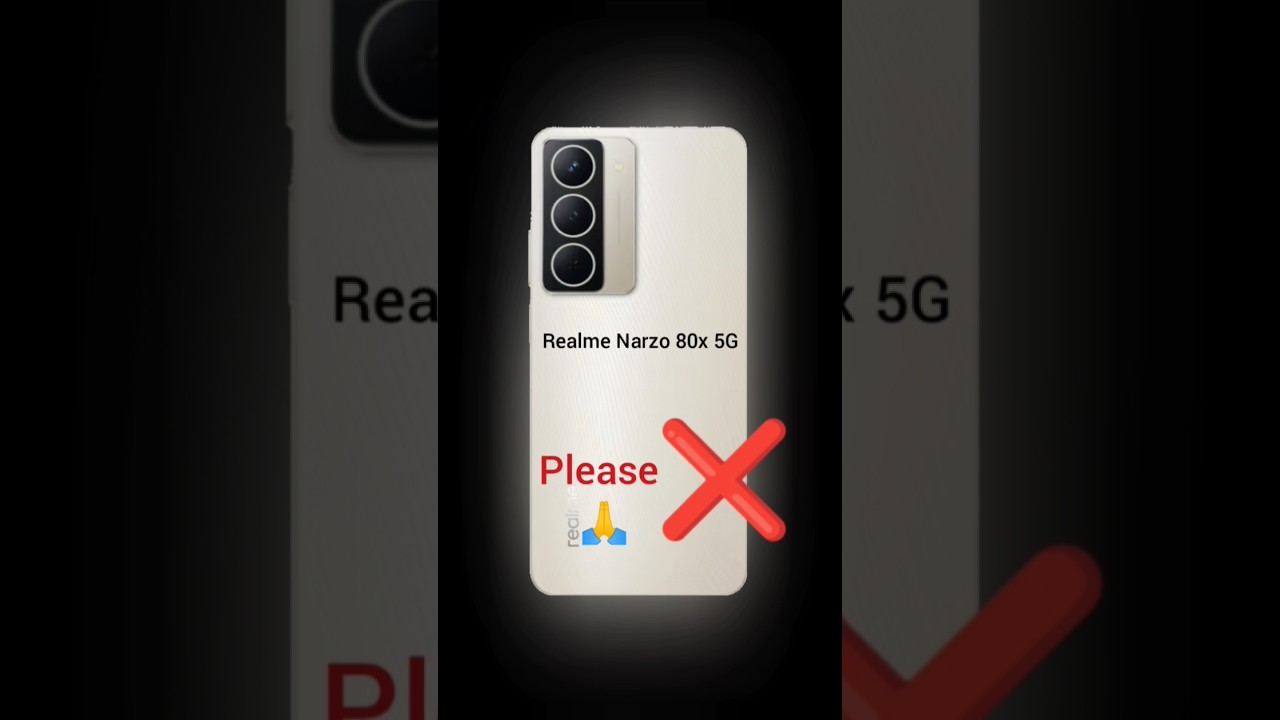Don't Buy Realme Narzo 80x : 2 Big Problems ❌