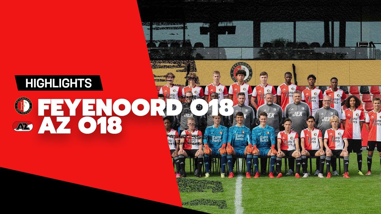 Highlights | Feyenoord O18 - AZ O18 | 2021-2022