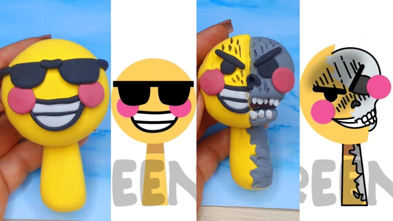 Making Sprunki OC Dimple from Emoji  Phases 1-2