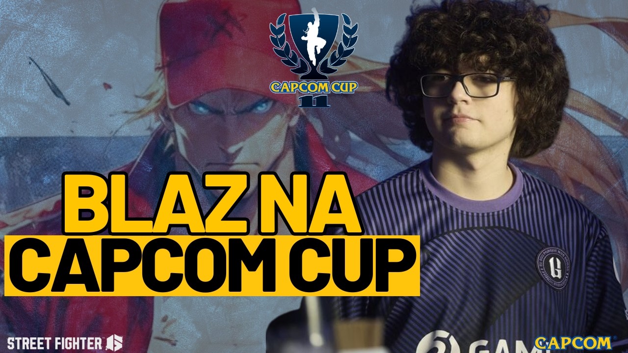 BLAZ O NOVO TALENTO DO STREET FIGHTER 6! Veja parte 1 das  lutas do Blaz na Capcom Cup 11!