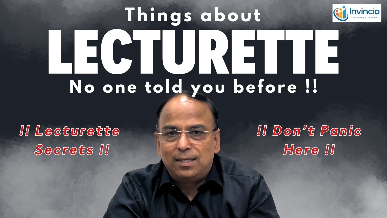 Lecturette - 5 Parts Easy Structure, 3 Stages Easier Delivery I Secrets No One Told You I SSBisEasy