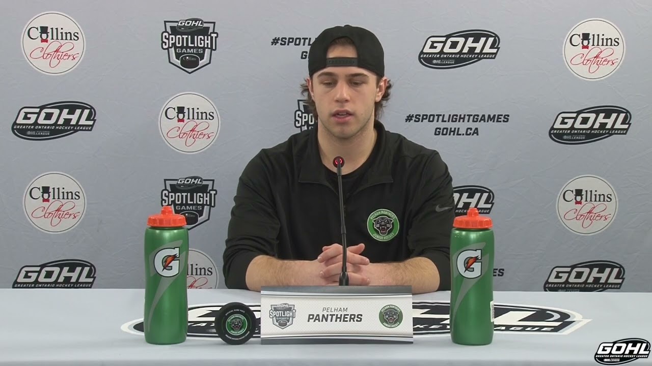 GOHL Spotlight Game (Captains Comments) - Hamilton Kilty B's vs Pelham Panthers
