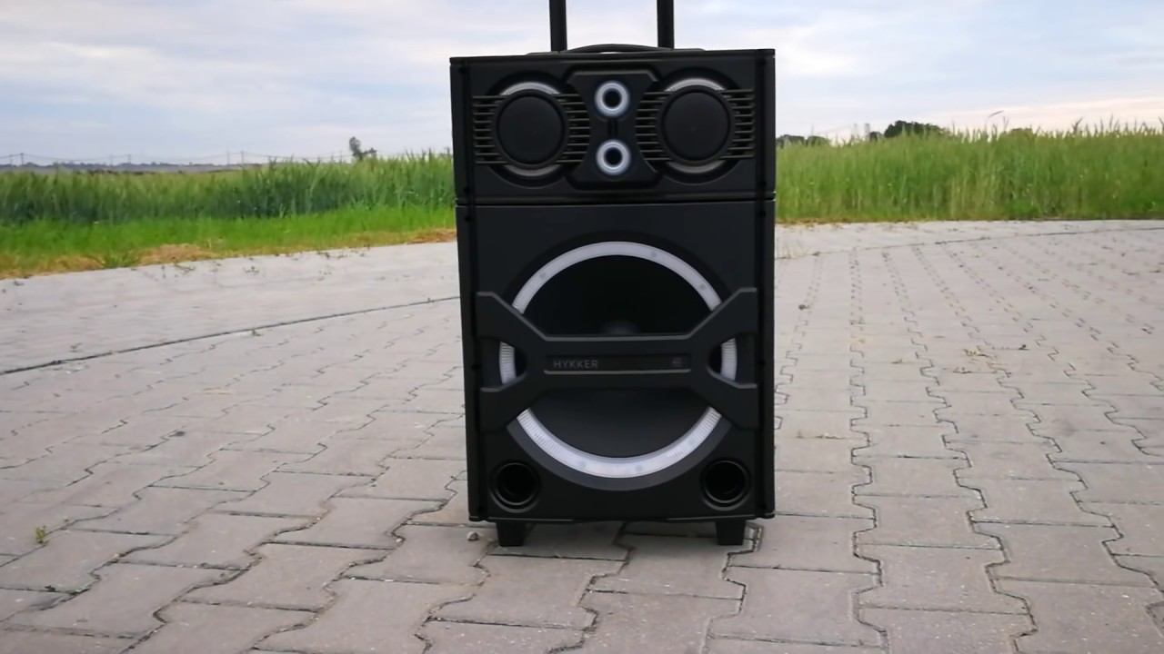 Hykker Outdoor Sound - Potężny głośnik z biedronki Max Volume - Idealny na grilla