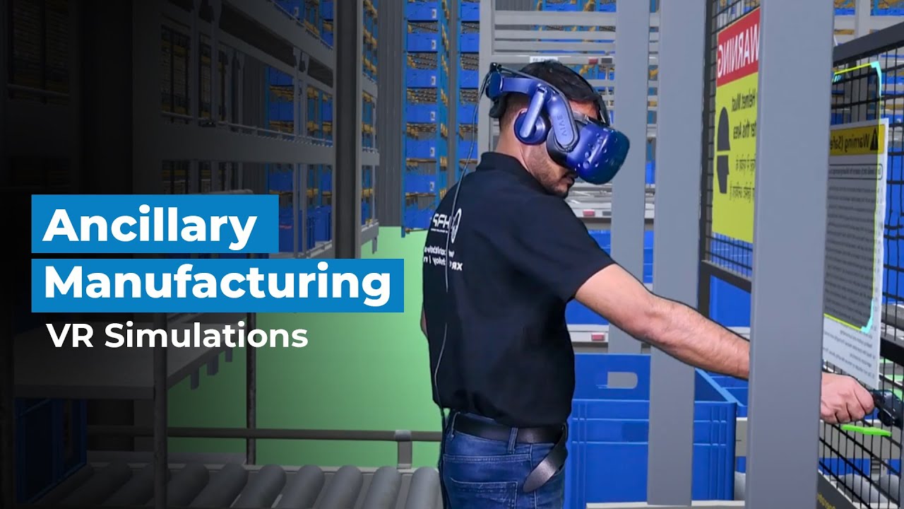 Automotive Parts Plant Auto Ancillary Manufacturing VR Simulations #automobile #vr #safety #training