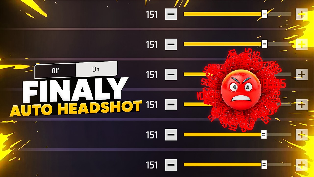 (AUTO HEADSHOT) Sensitivity Setting OB53 Update | Free Fire Best Sensitivity 100% Headshot