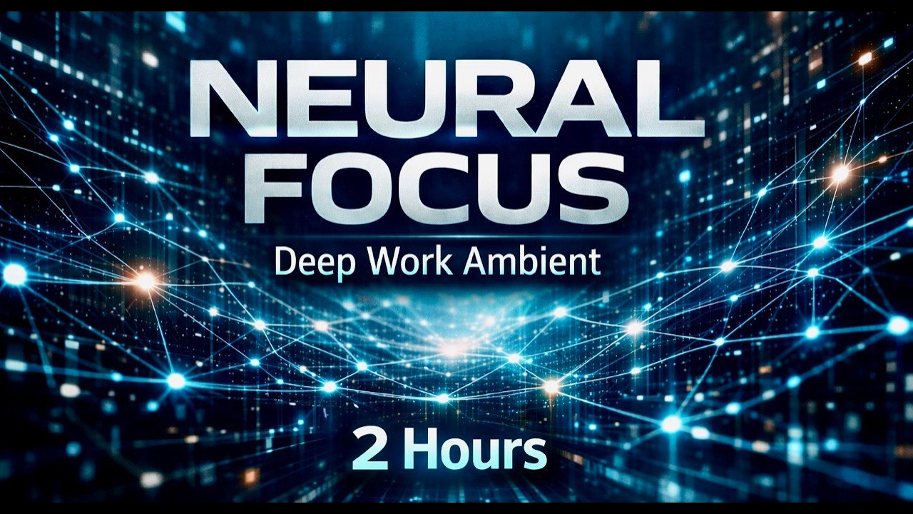2 Hours Neural Focus | Deep Work Ambient
