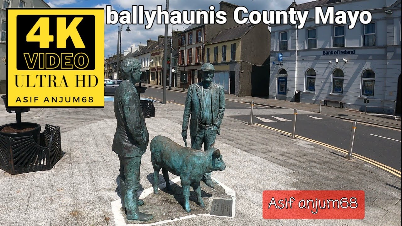 Ballyhaunis  Co. Mayo ( Ireland ) 4K ultra hd video