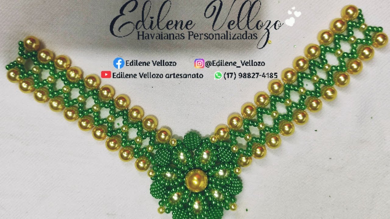 Trama luxo! versão Copa🇧🇷🇧🇷 @edilenevellozoartesanato