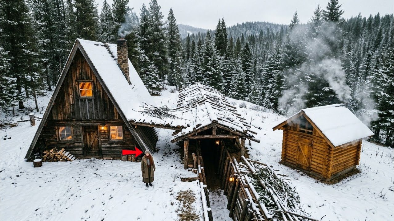 She Dug a Covered Trench Between Her Cabin and Smokehouse — Brutal Winter Proved It Was Sheer Genius