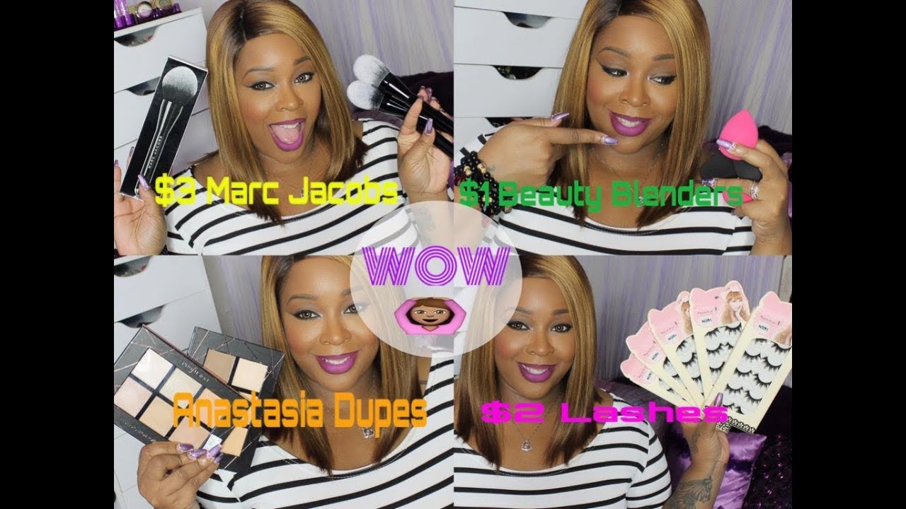 $1 BEAUTY BLENDERS, $3 MARC JACOB BRUSHES, $2 MINK(ISH) LASHES PLUS MORE! CHEAP THRILLS