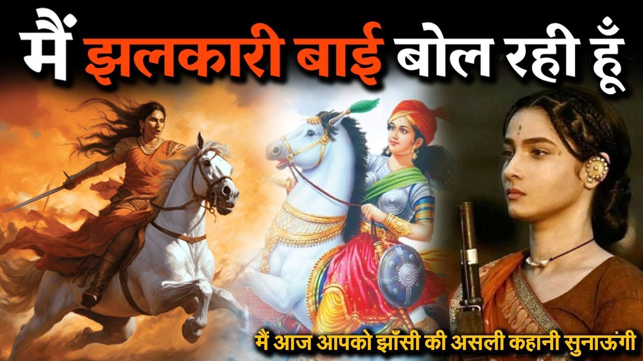 मैं झलकारी बाई बोल रही हू। अंग्रेज़ों को युद्ध में धुल चटाने वाली वीरांगना | Jhalkari Bai Ki Kahani