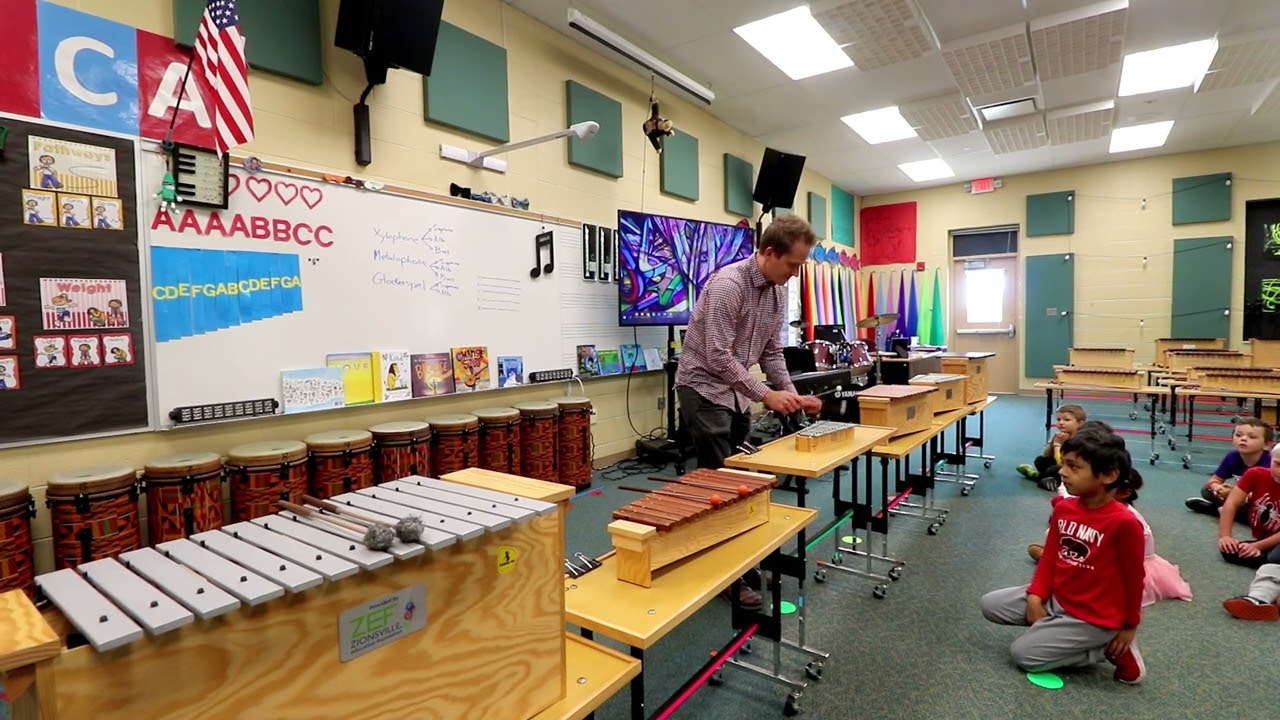 Orff Instrument Exploration - How I Introduce Mallet Instruments to Kindergartners