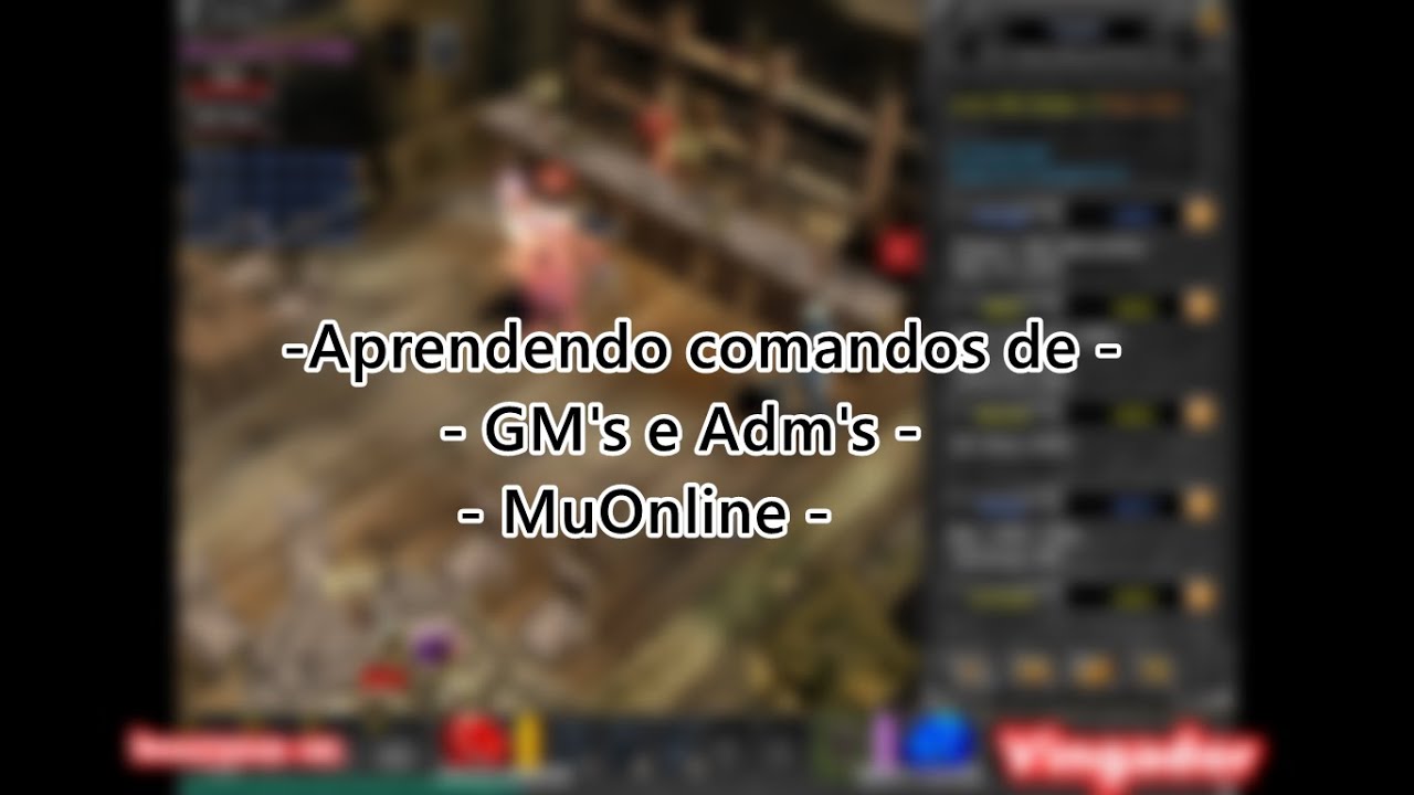 Aprendendo comandos de GM's e Adm's - MuOnline