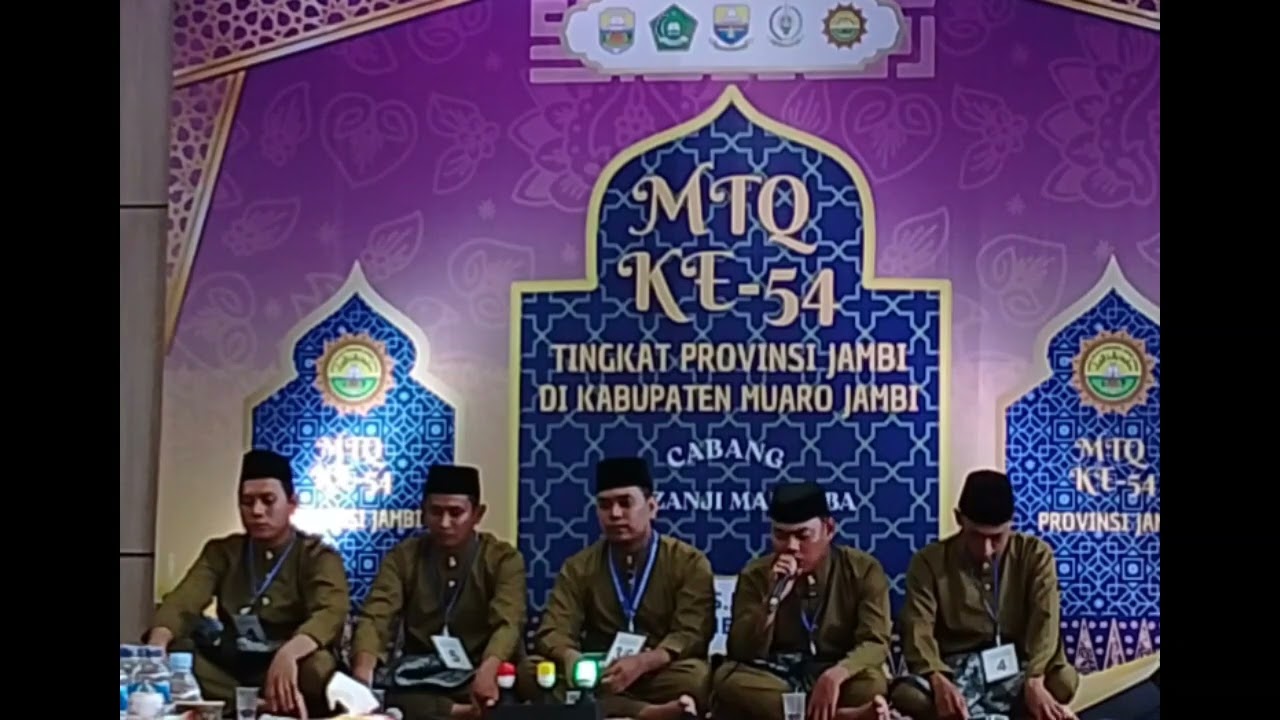 Berzanji Nazom Rawi 1 BM. 12 MTQ PROV JAMBI 2025 - Penyisihan