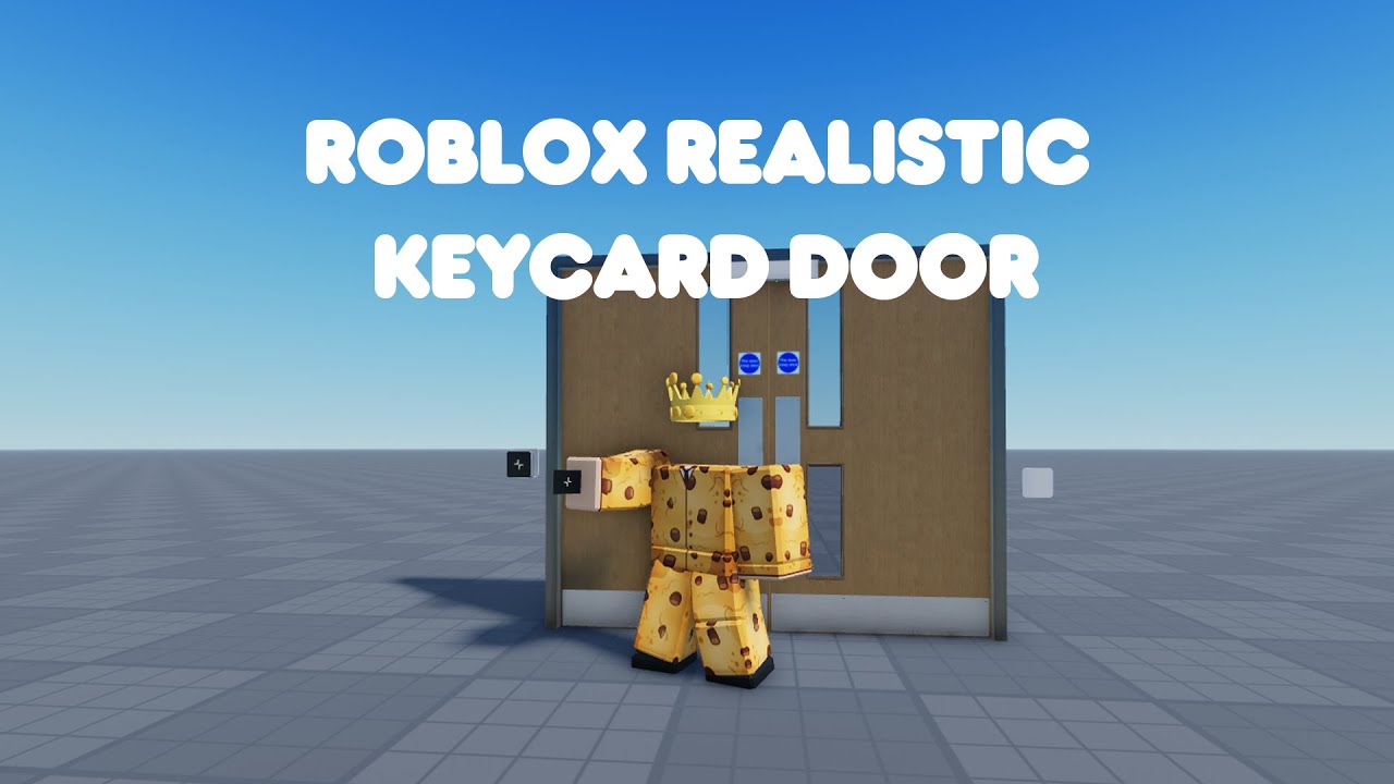 Учебник по Roblox — Реалистичная дверь-ключ-карта в Roblox