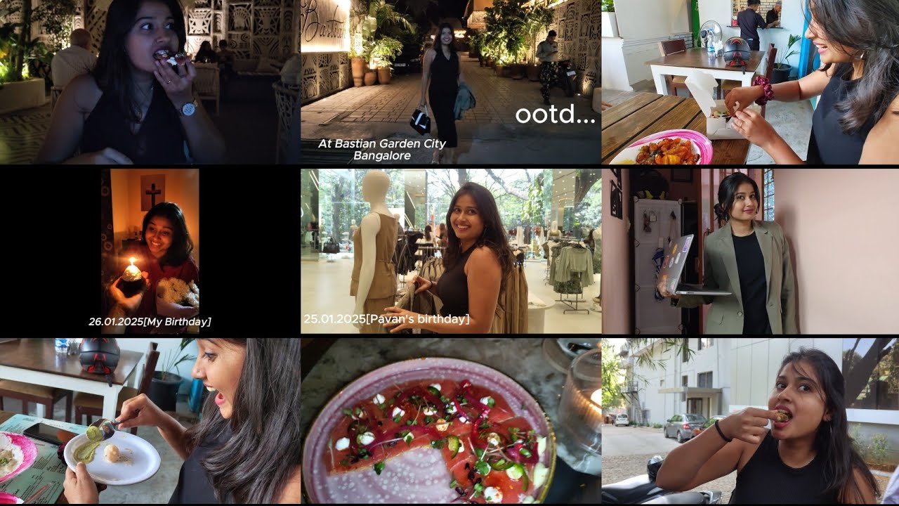 VLOG: Birthday's VLOG💁 | Visiting Bastian in Bangalore | Shopping just a day before for my birthday