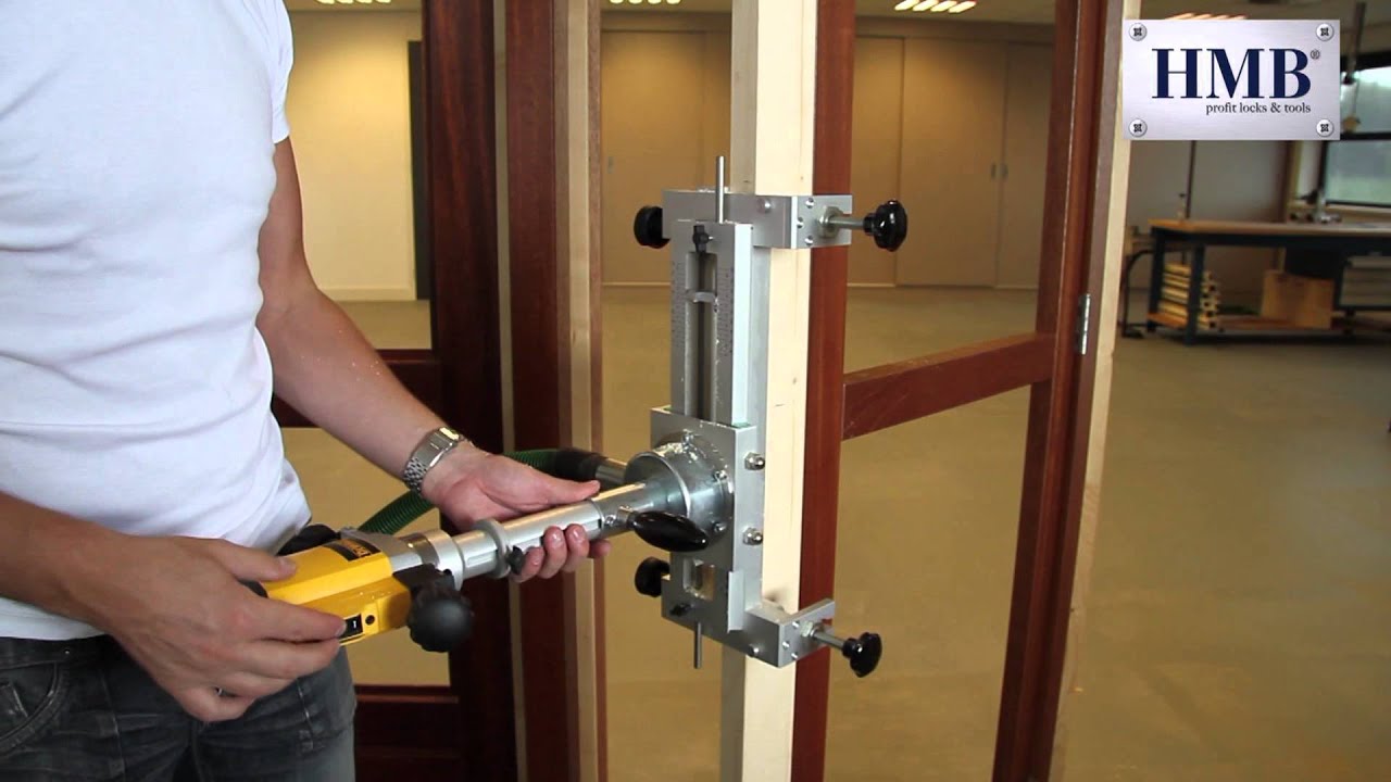 HMB Instructiefilm 4: Frezen slotkasten met HMB Moedermal, U-cassette en Slotkastfreesmachine