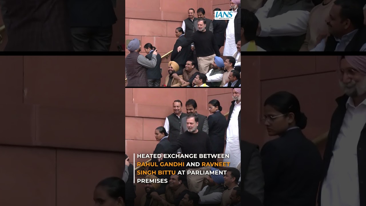 Heated exchange erupts between Lok Sabha LoP Rahul Gandhi and Union Minister Ravneet Singh Bittu