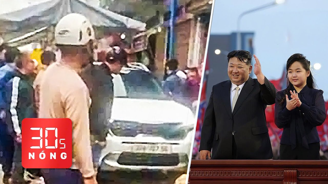 Bản tin 30s Nóng: Chánh thanh tra huyện tông xe vào đám tang; Ông Kim Jong Un và con gái đón năm mới
