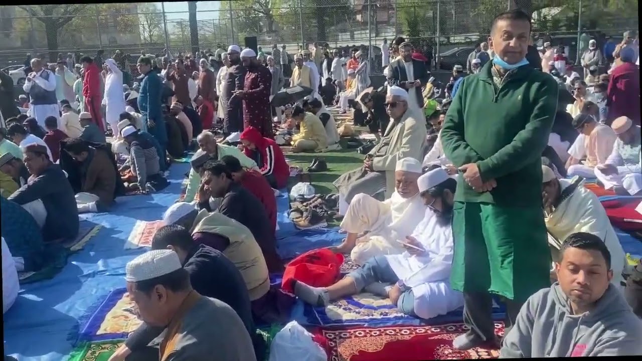 Jamaica Muslim center  Eid Jamat