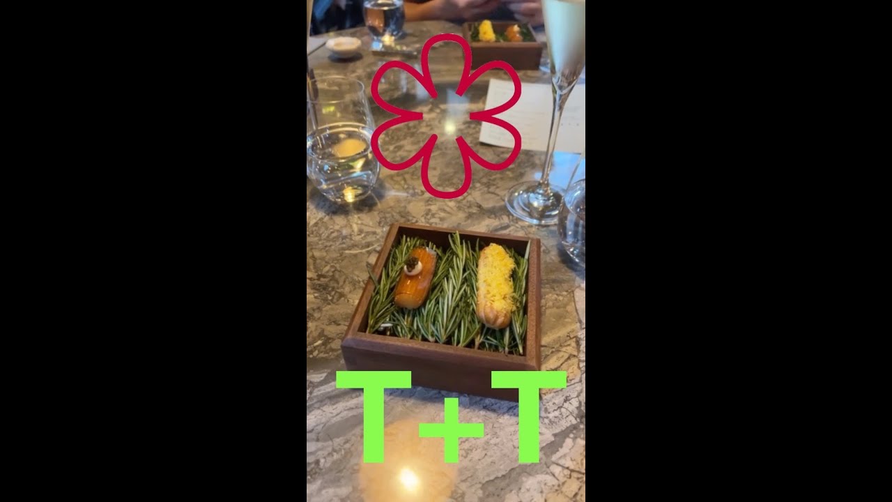 #shorts 台北#14 T+T 夏季菜單 2022 米其林一星 #shorts