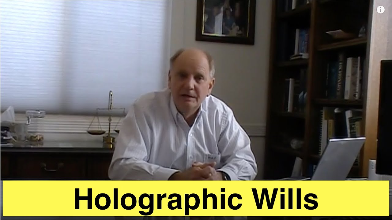 Holographic Wills