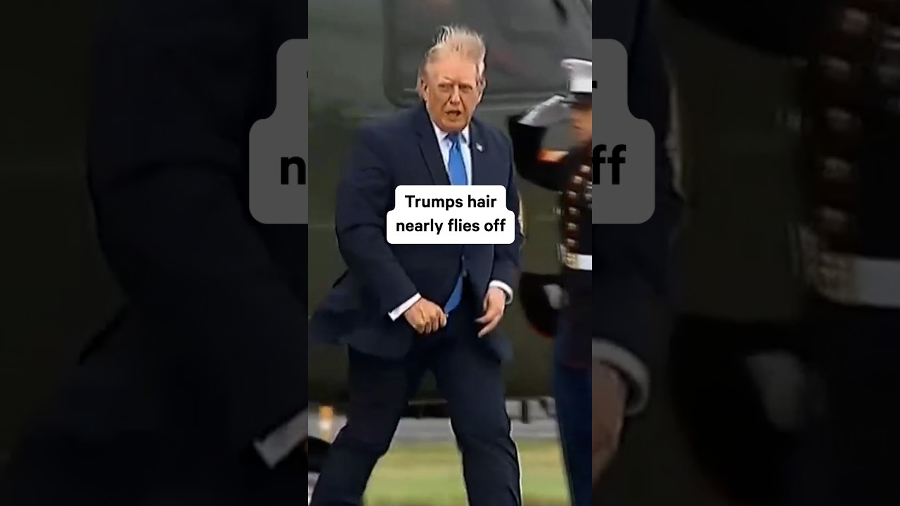 Hair Tried To Escape Trump