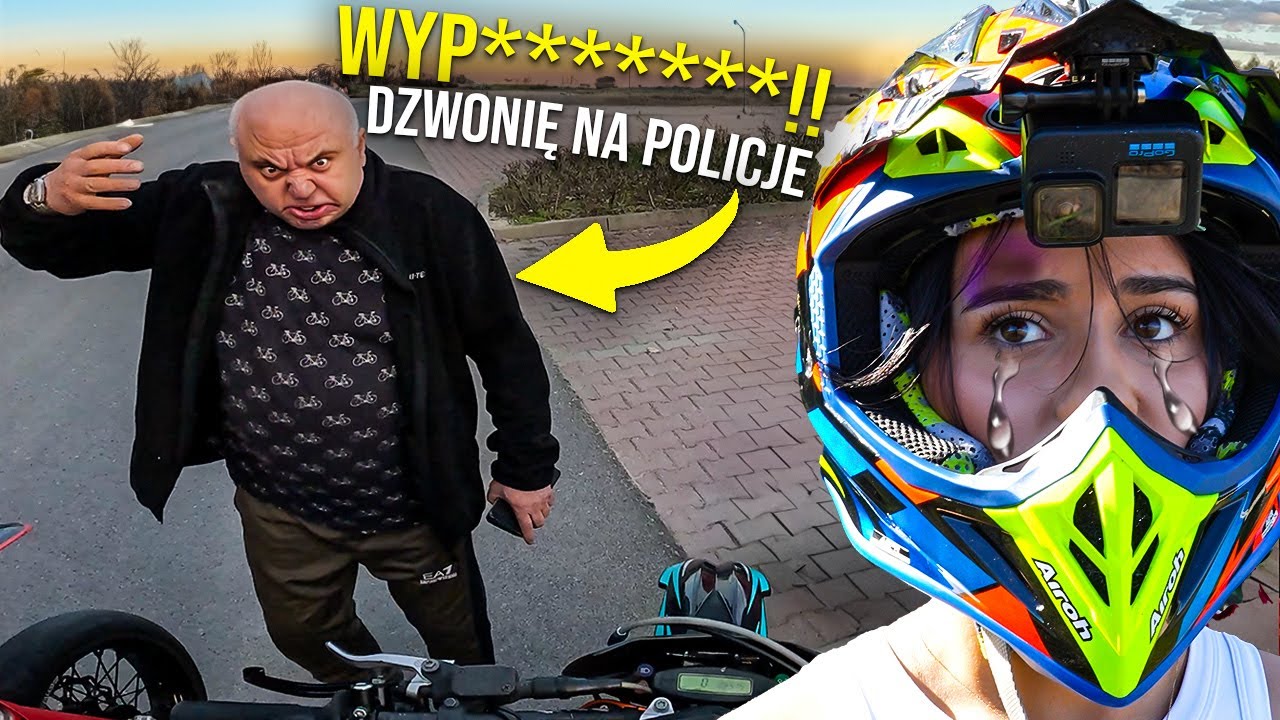 To była jej pierwsza jazda na MOTO… WŚCIEKŁY DZIADEK zrobił AWANTURĘ!