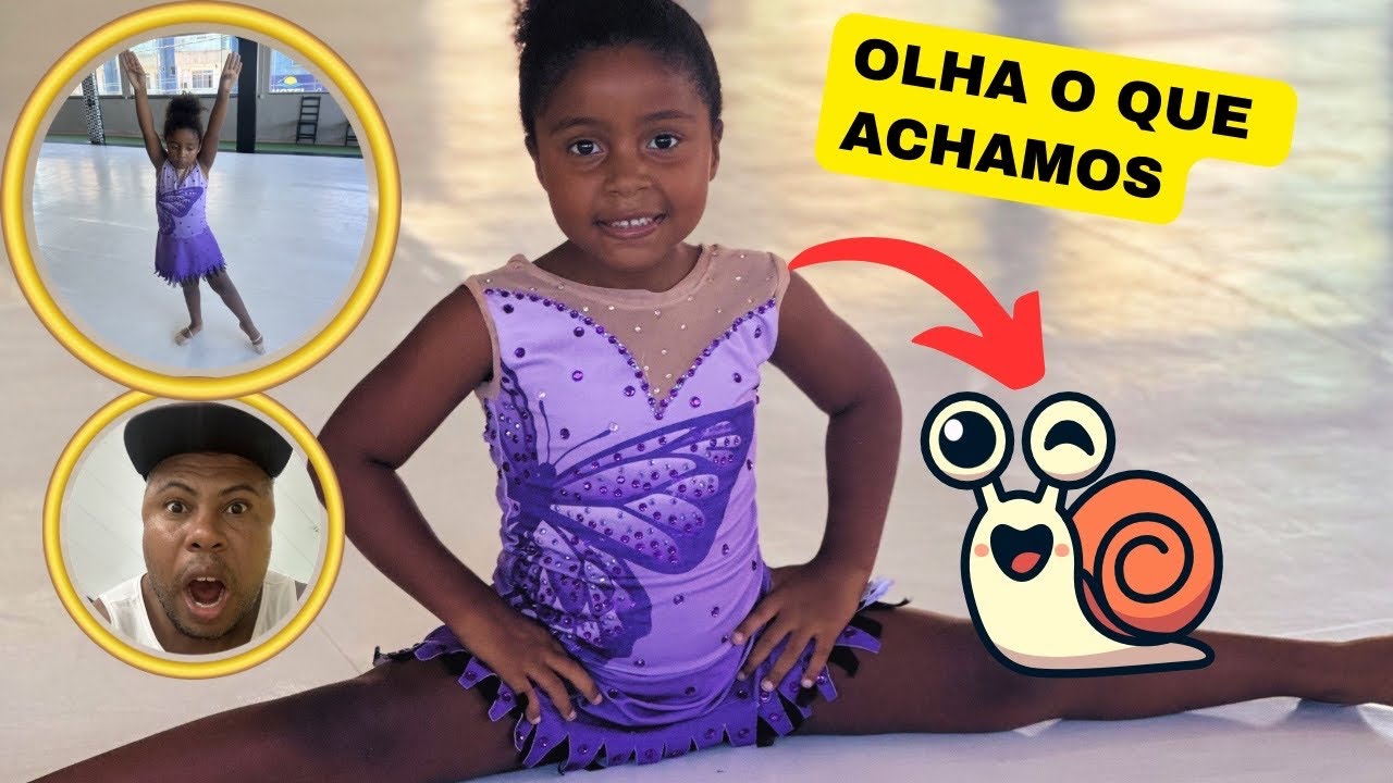 PRIMEIRO DIA NA GINÁSTICA RÍTMICA! (Surpresa na Praia 🤸‍♀️🐌) #diversãoemfamília 
