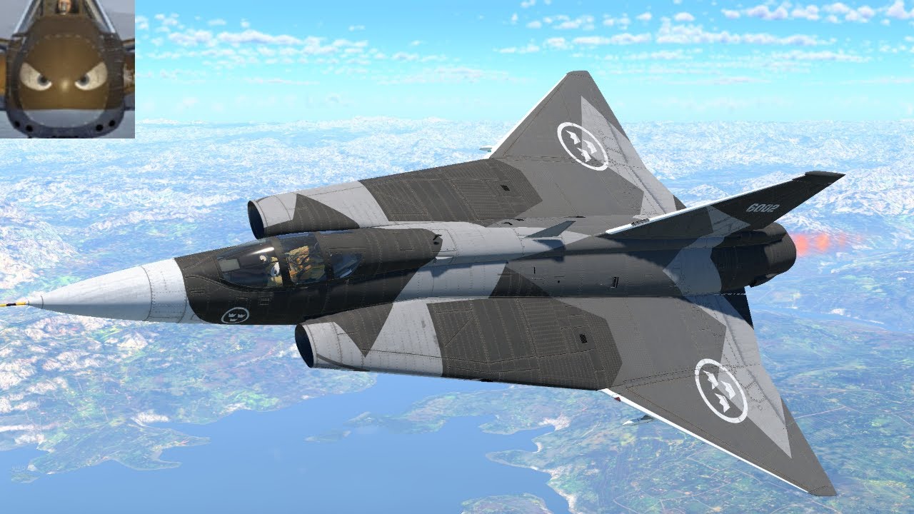 War Thunder SIM - Saab Draken