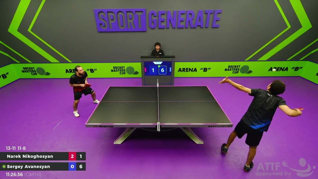 Table Tennis | N.Nikoghosyan - S.Avanesyan | 01.03.2026 11:15 (CET) | RMC 35413761
