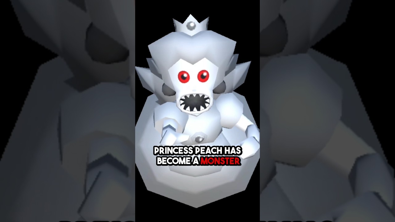 What if Mario 64 was a HORROR GAME!?! #shorts