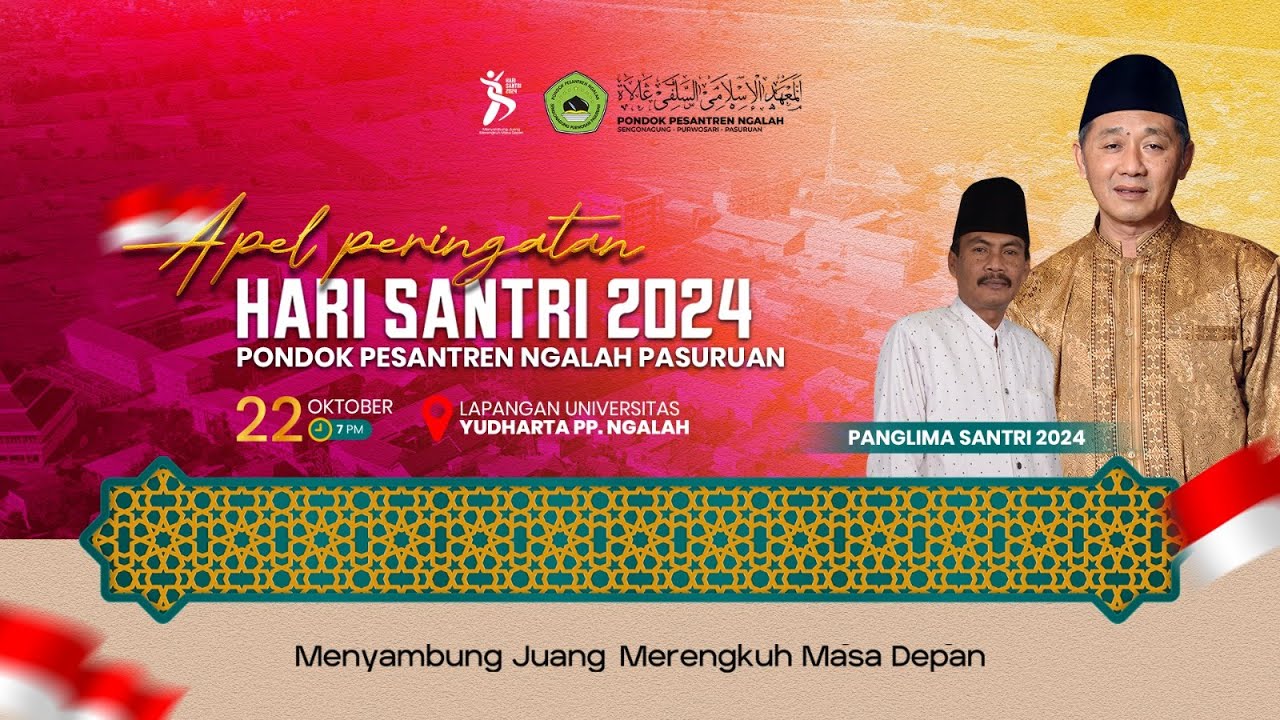 🔴 LIVE APEL PERINGATAN HARI SANTRI NASIONAL 2024