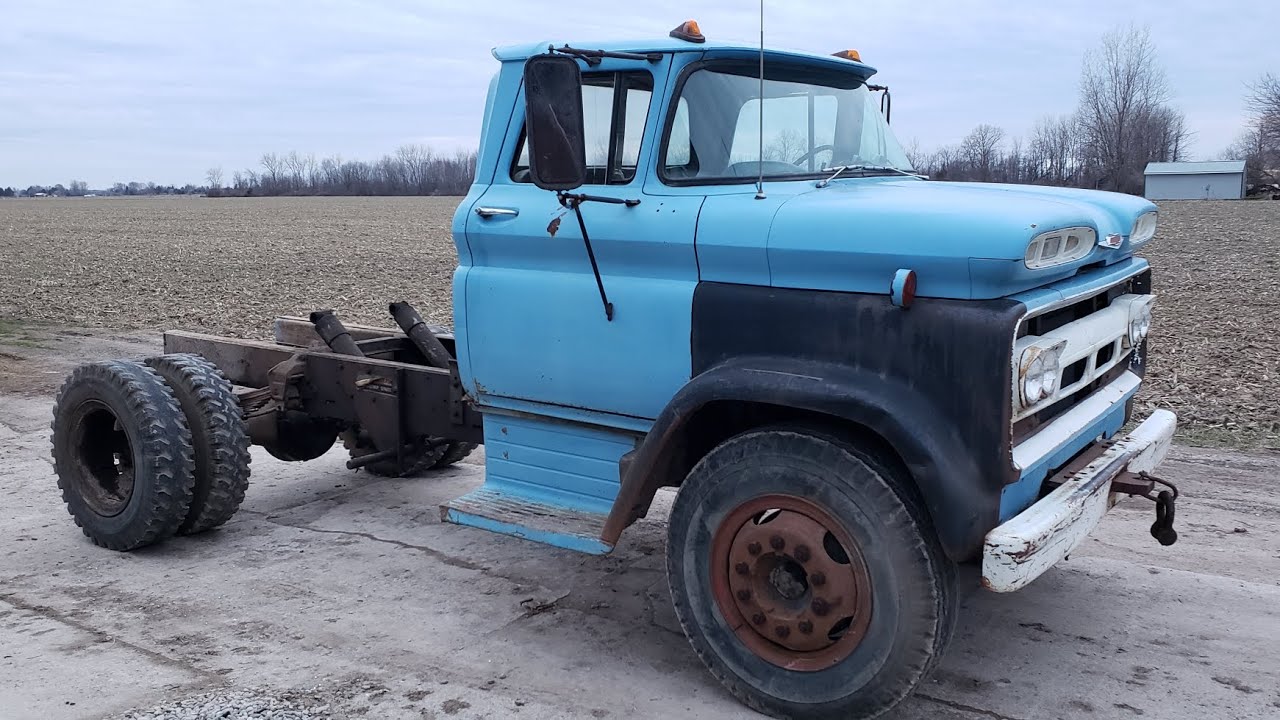 1960 Chevrolet C60 LCF  farm truck @Wesley Johnson @HODGE_PODGE_DODGE_GARAGE