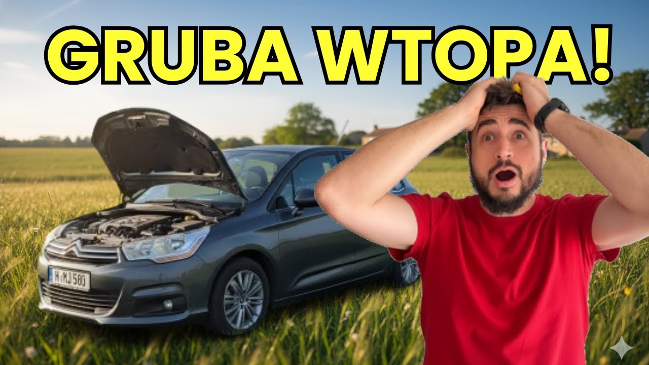 PIERWSZY RAZ PRÓBUJE ZMIENIĆ ROZRZĄD w CITROEN C4