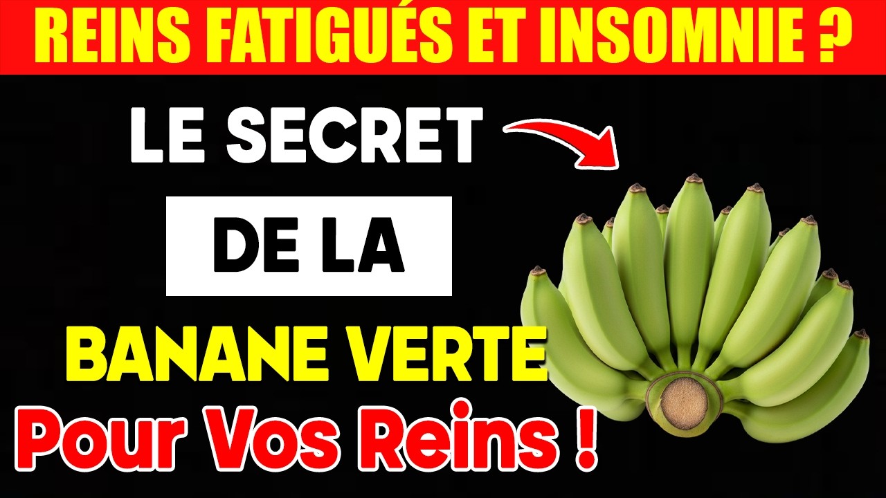 Reins fatigu&eacute;s et Insomnie ? Ce fruit simple va changer vos nuits !