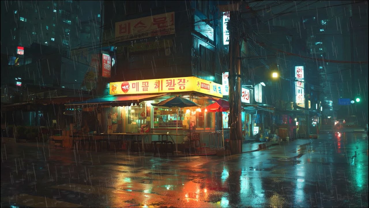 🌧️ Walking Home Through Rainy Kyoto | Lofi Hip Hop Music To Relax & Focus