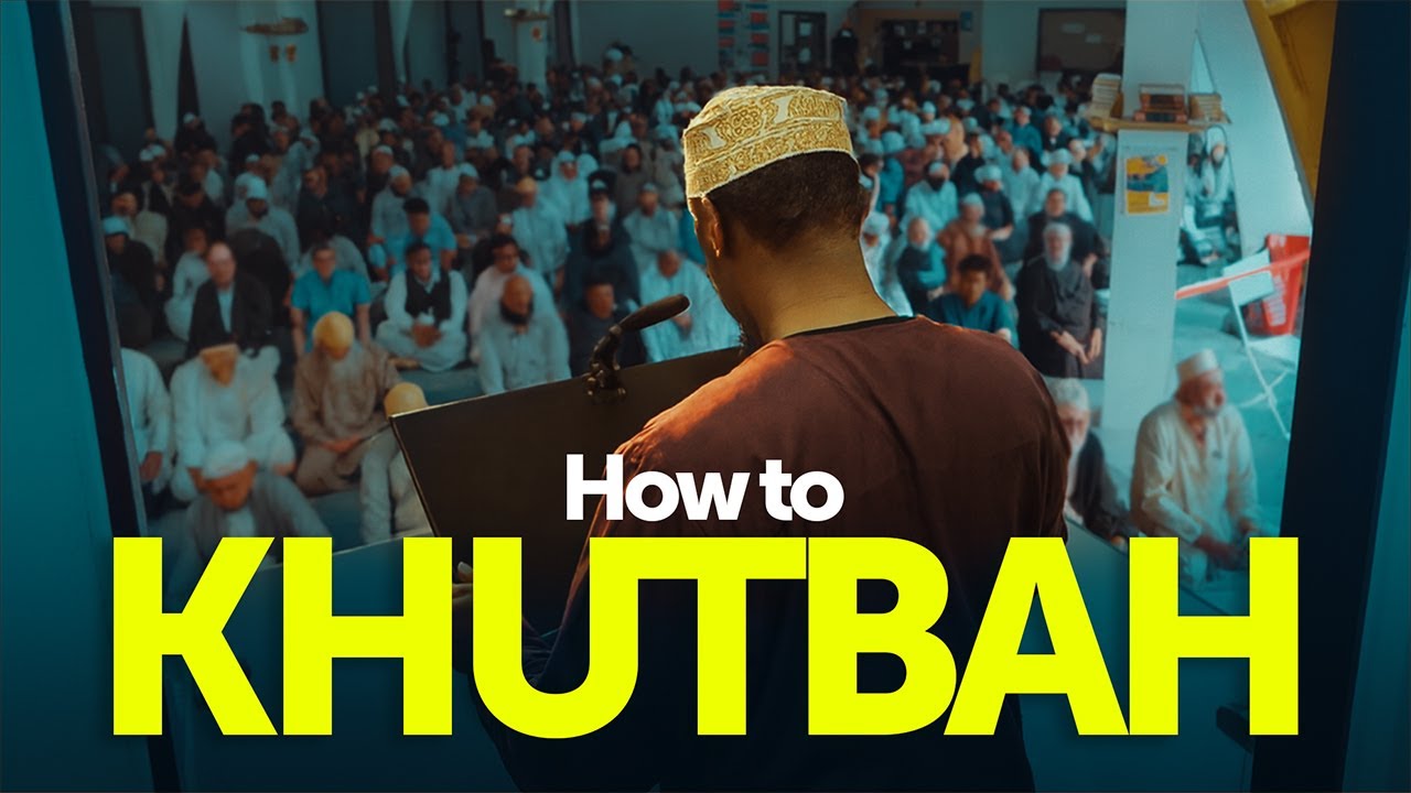 How do Muslims deliver sermons?