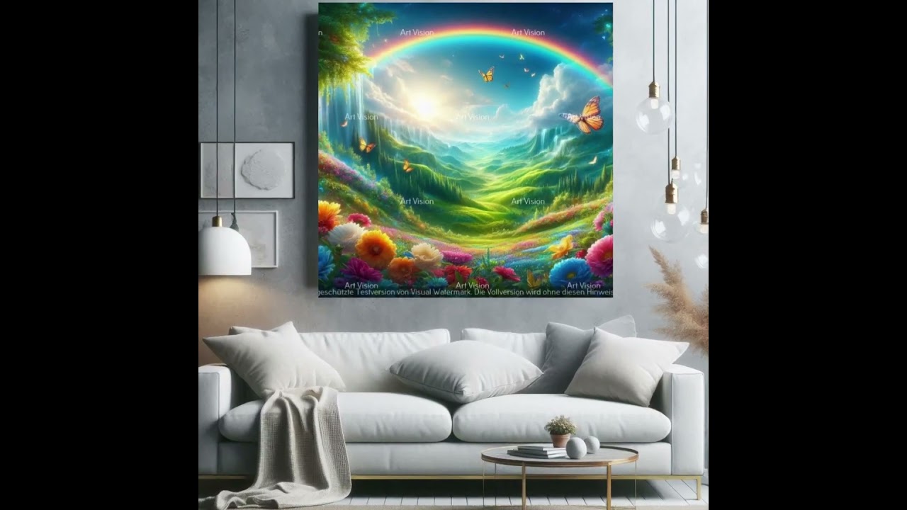 Fauvismus Fantasie - Traumlandschaft - Original von Klaus Zirngibl #klauszirngibl #kunst #art