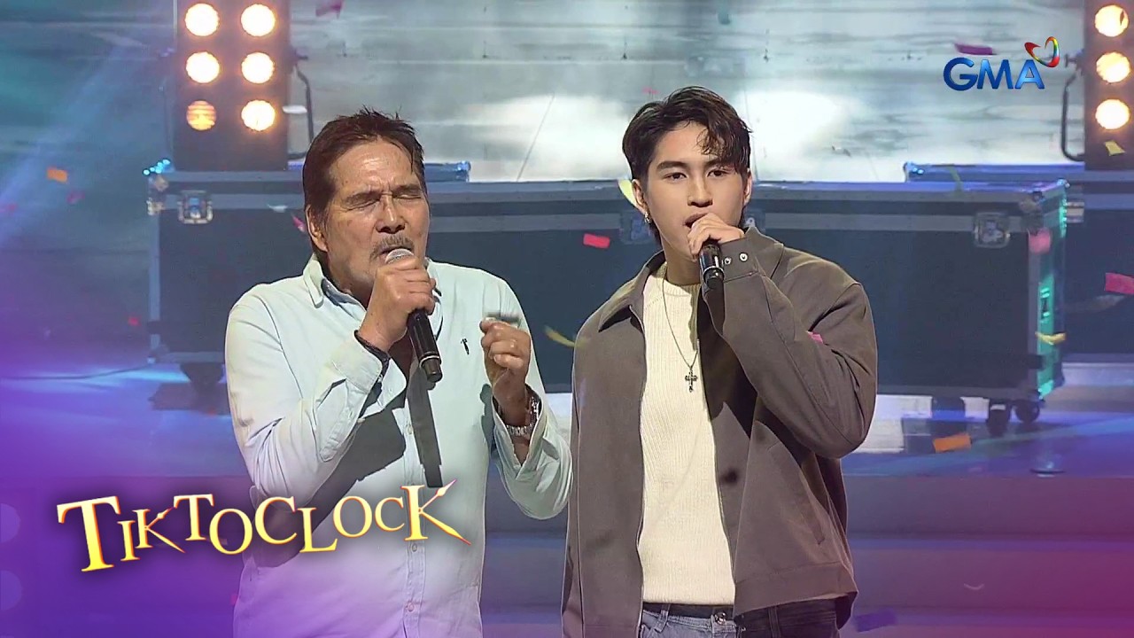 Anton Vinzon and Roi Vinzon's father-and-son duet in 'I Don't Wanna Talk About It'! | TiktoClock