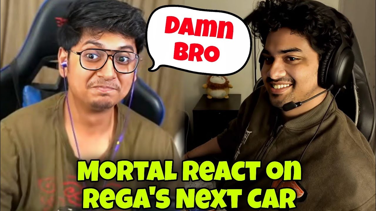 Mortal React on Rega's Next Car n Total Cars ✅