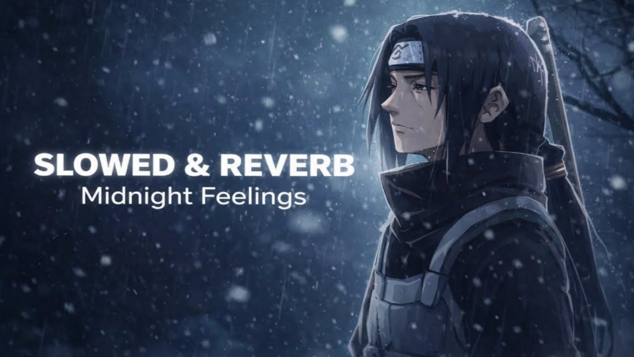 Midnight Feelings 🌌 | Slowed & Reverb Lofi | Late Night Vibes