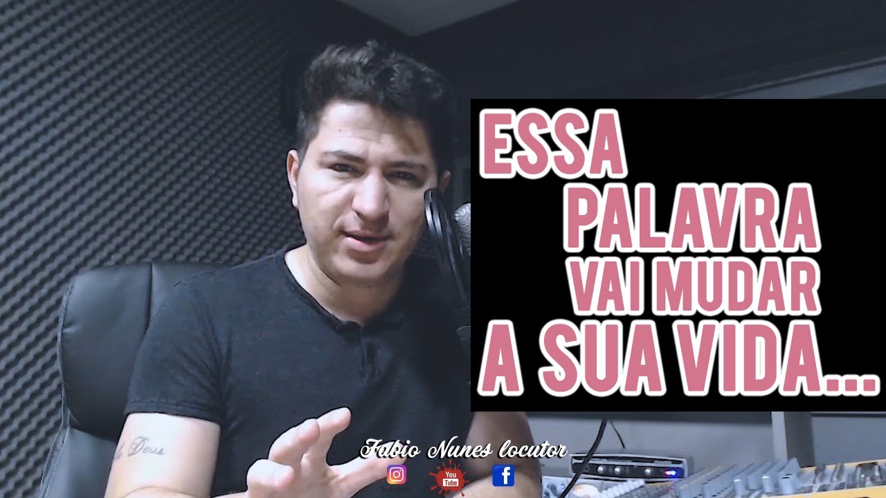 UMA PALAVRA QUE MUDARÁ A SUA VIDA PARA MELHOR
