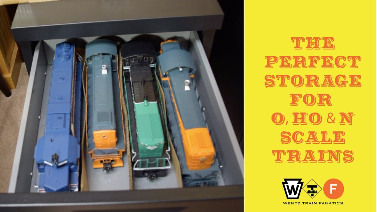 The Perfect Storage For Your Model Trains